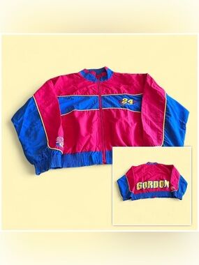 Vintage Jeff Gordon #24 NASCAR Chase Authentics Track Jacket Men’s Large